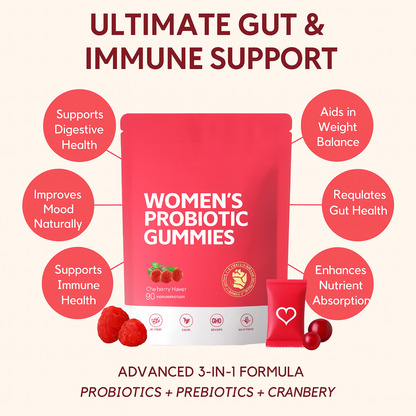 Bloomera™ Cranberry Probiotic Gummies